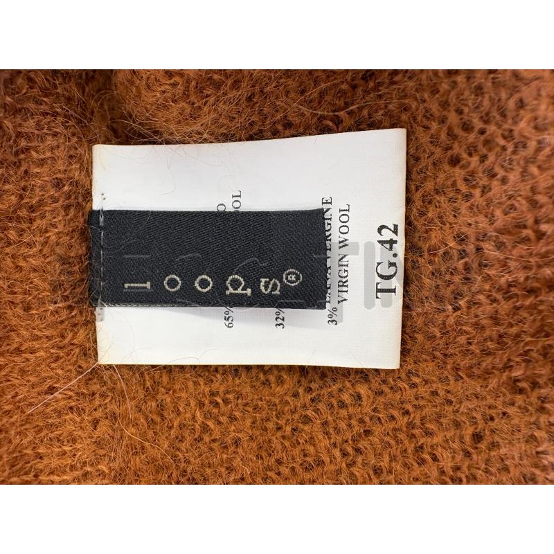 TWIN SET LOOPS MARRONE  | Mercatino dell'Usato Molfetta 4