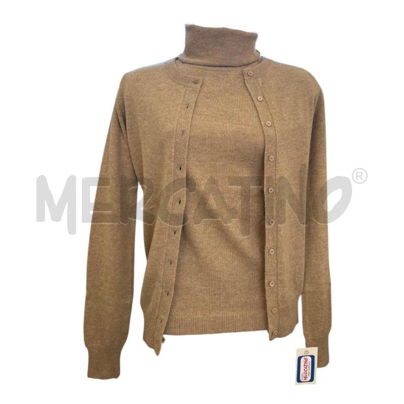 TWIN SET NIOI CASHEMERE NOCCIOLA  | Mercatino dell'Usato Molfetta 1