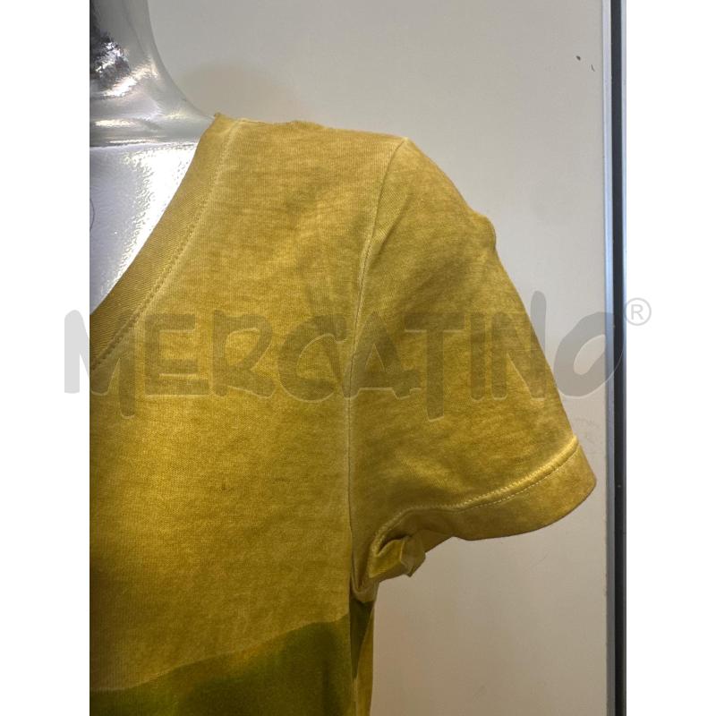 T SHIRT DONNA PATRIZIA PEPE SENAPE PALME | Mercatino dell'Usato Molfetta 3