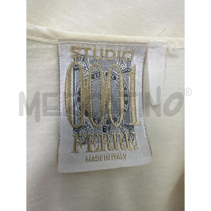 T SHIRT DONNA STUDIO 0001 STUDIO FERRE BIANCO | Mercatino dell'Usato Molfetta 4