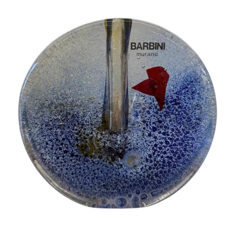 VASETTO VETRO MURANO BARBINI MILANO 1989 | Mercatino dell'Usato Molfetta 1
