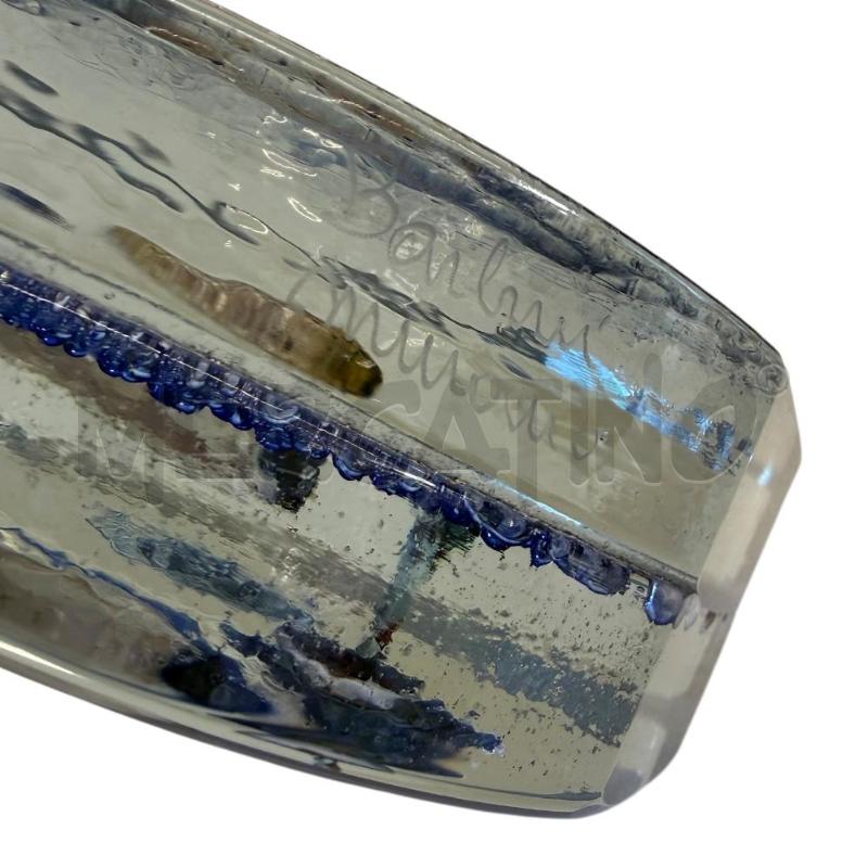 VASETTO VETRO MURANO BARBINI MILANO 1989 | Mercatino dell'Usato Molfetta 5