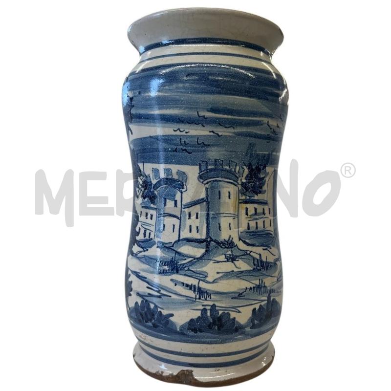 VASO MAIOLICA ANTICO SCHEGGIATO | Mercatino dell'Usato Molfetta 1