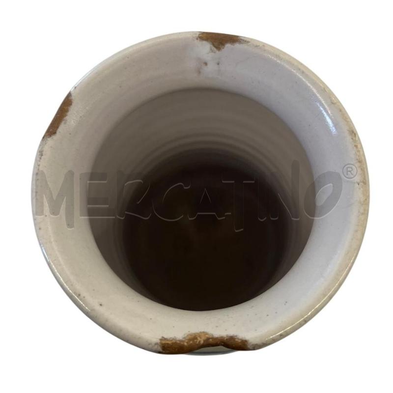 VASO MAIOLICA ANTICO SCHEGGIATO | Mercatino dell'Usato Molfetta 3