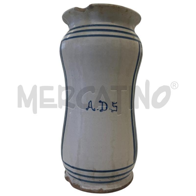 VASO MAIOLICA ANTICO SCHEGGIATO CASTELLO DIP. A MANO | Mercatino dell'Usato Molfetta 2