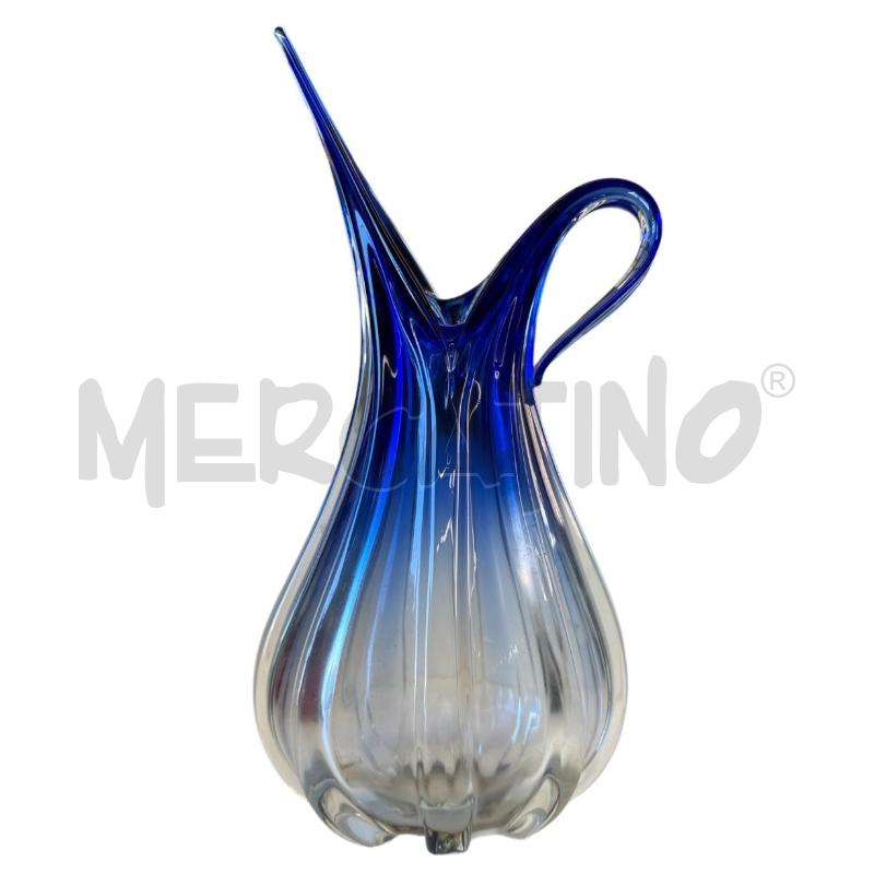 VASO MURANO BLÒU BASE TRASO PUNTA | Mercatino dell'Usato Molfetta 1