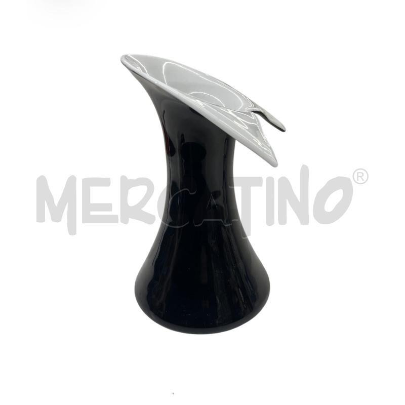 VASO NERO INCAMICIATO COLLETTO 2 PUNTE | Mercatino dell'Usato Molfetta 5