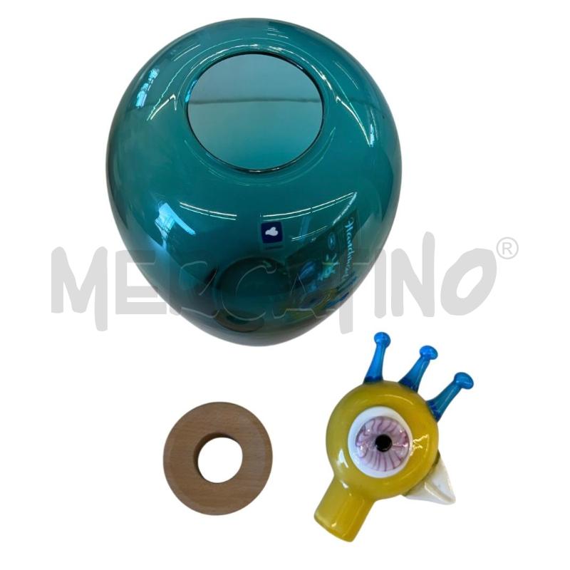 VASO PAPAGENO PEPPE LEONARDO VERDE TAPPO PAPPAGALLO GIALLO  | Mercatino dell'Usato Molfetta 2
