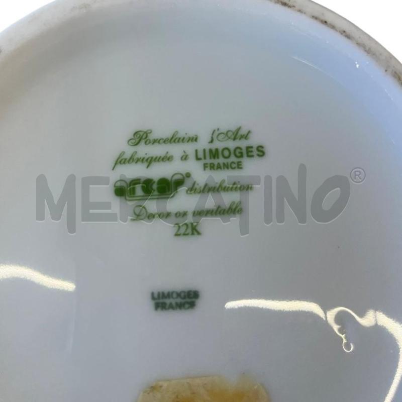 VASO POTICHE LIMOGES FASCE DOR FIORELLINI | Mercatino dell'Usato Molfetta 5