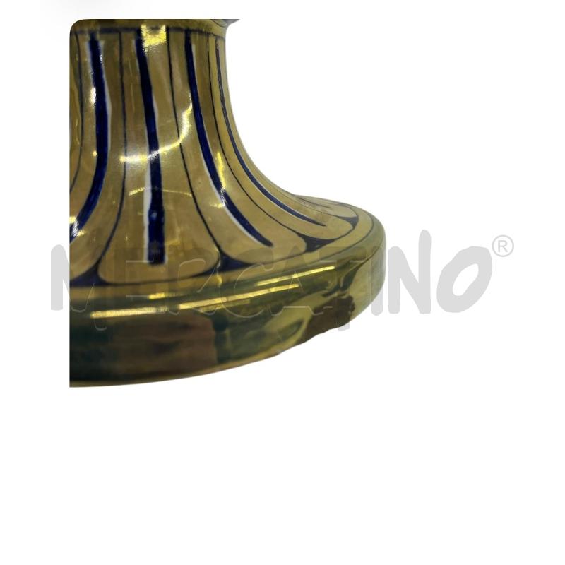 VASO ROBBIA GUALDO TADINO ITALY H.40 CM BASE SBECCATA  | Mercatino dell'Usato Molfetta 5