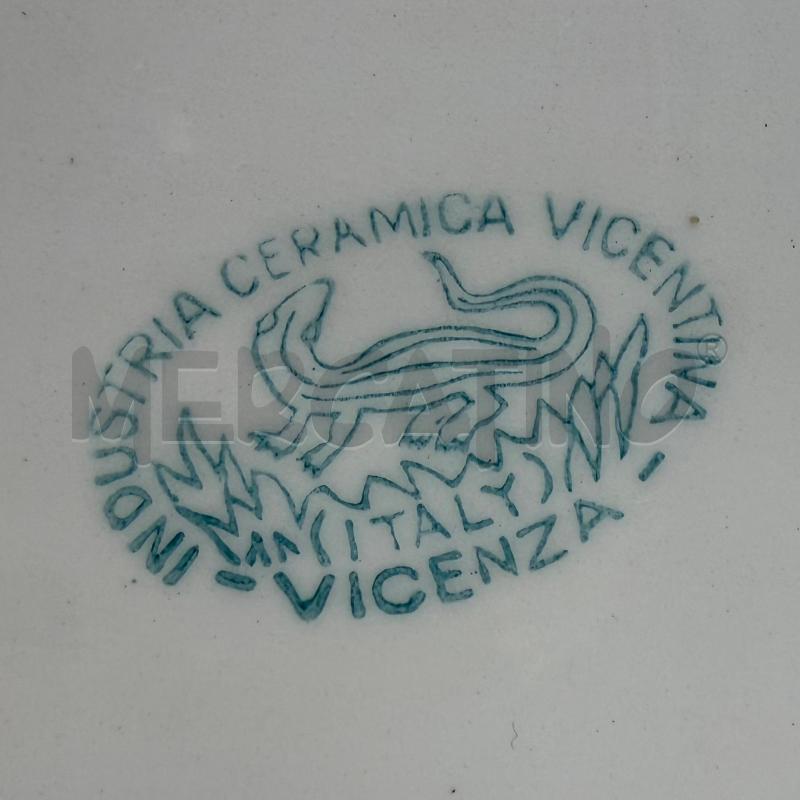 VASSOIO CERAMICA  ANNI '60 DIPINTO FIRMATO OTELLO DE MARIA | Mercatino dell'Usato Molfetta 3
