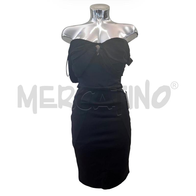 VESTITO DONNA BETTY BLUE NERO FIOCCO | Mercatino dell'Usato Molfetta 1