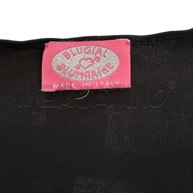 VESTITO DONNA BLUGIRL BLUMARINE NERO FIOCCO RASO | Mercatino dell'Usato Molfetta 5