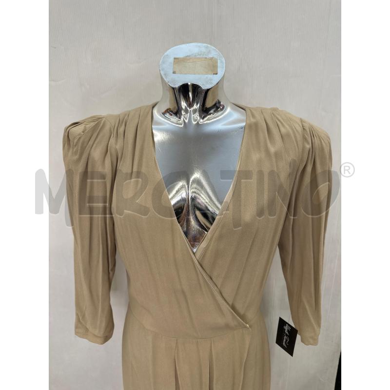 VESTITO DONNA ELISABETTA FRANCHI BEIGE | Mercatino dell'Usato Molfetta 2