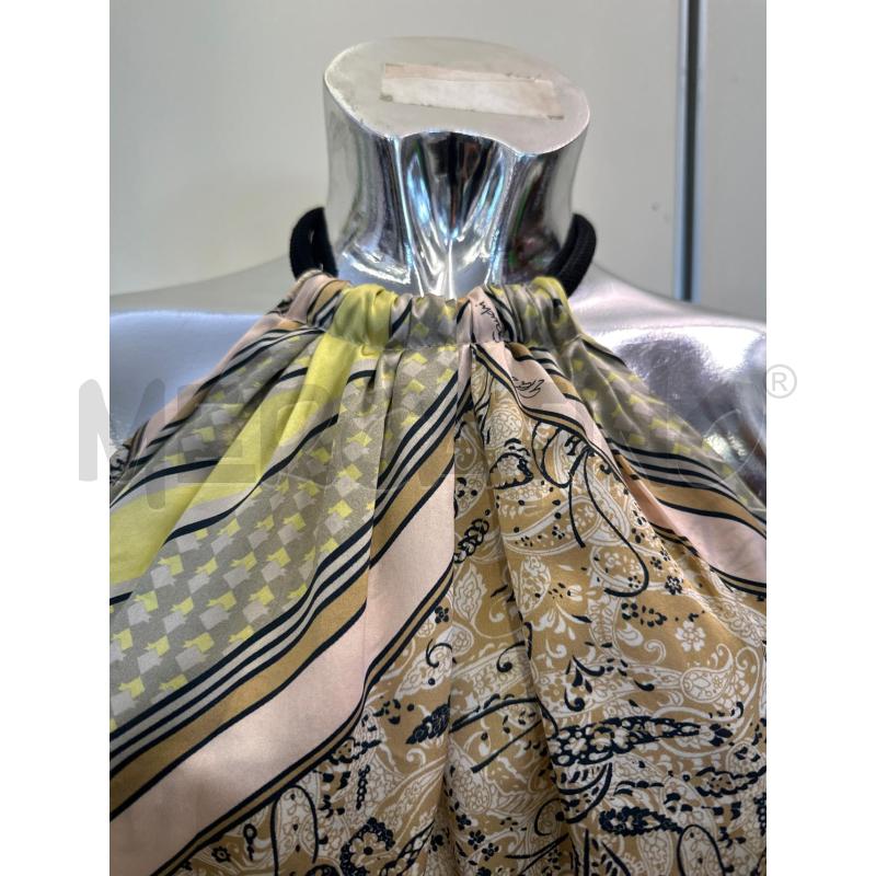VESTITO DONNA ELISABETTA FRANCHI BEIGE GIALLO  | Mercatino dell'Usato Molfetta 2