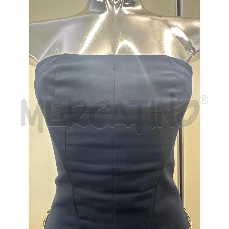 VESTITO DONNA ELISABETTA FRANCHI BLU A FASCIA CON CINTURA | Mercatino dell'Usato Molfetta 2