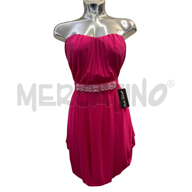 VESTITO DONNA ELISABETTA FRANCHI FUCSIA+CINTURA | Mercatino dell'Usato Molfetta 1