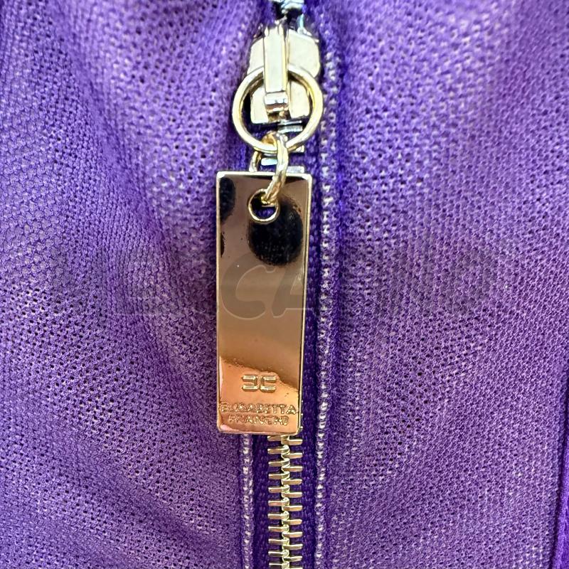 VESTITO DONNA ELISABETTA FRANCHI LILLA CORSETTO VELATO | Mercatino dell'Usato Molfetta 5