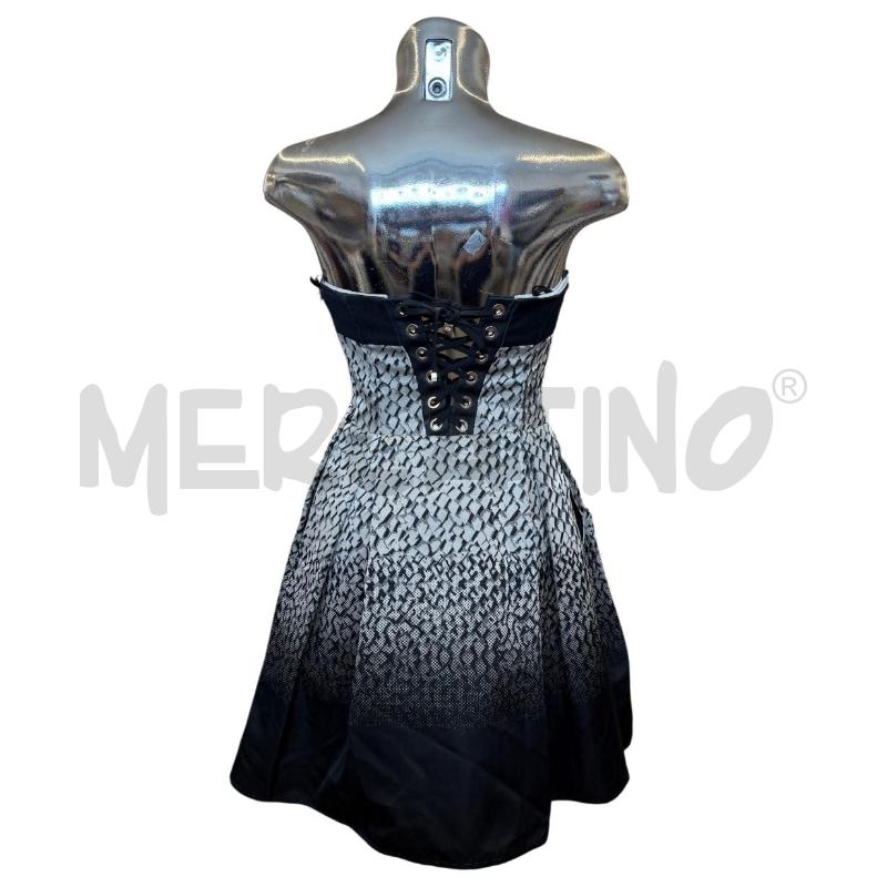 VESTITO DONNA ELISABETTA FRANCHI NERO BIANCO | Mercatino dell'Usato Molfetta 2