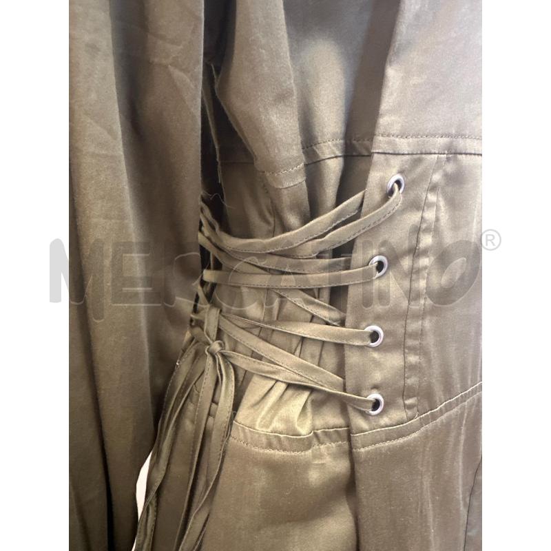 VESTITO DONNA GUESS VERDONE STRINGATO LATERALMENTE | Mercatino dell'Usato Molfetta 3