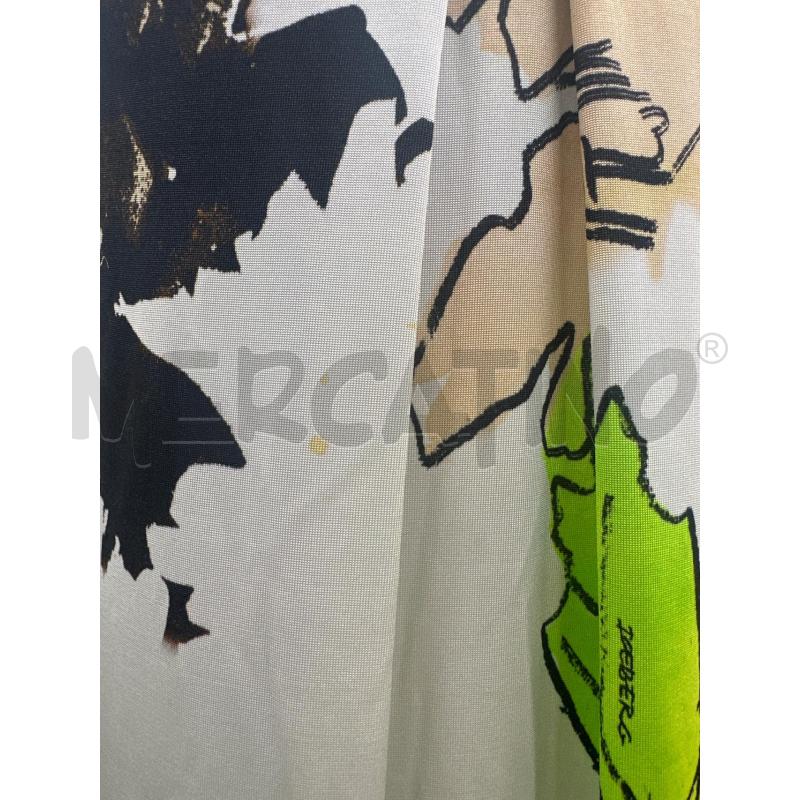 VESTITO DONNA ICEBERG GHIACCIO FANTASIA FIORI VERDE | Mercatino dell'Usato Molfetta 2