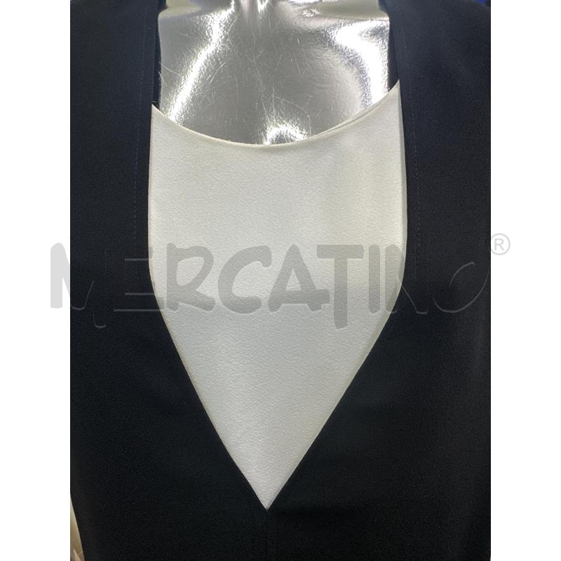 VESTITO DONNA KOCCA NERO CANOTTA BIANCA  | Mercatino dell'Usato Molfetta 2