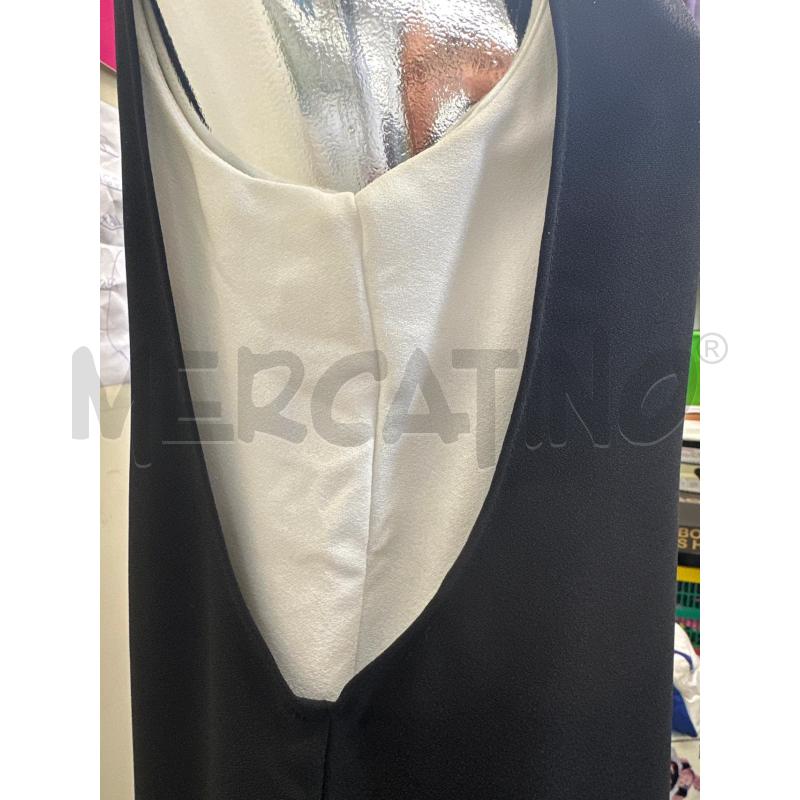 VESTITO DONNA KOCCA NERO CANOTTA BIANCA  | Mercatino dell'Usato Molfetta 3