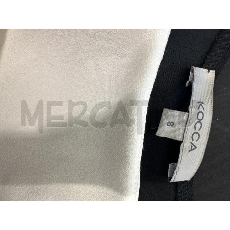 VESTITO DONNA KOCCA NERO CANOTTA BIANCA  | Mercatino dell'Usato Molfetta 4