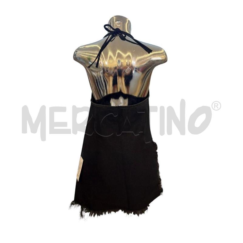 VESTITO DONNA MARQUES ALMEIDA DENIM NERO | Mercatino dell'Usato Molfetta 2