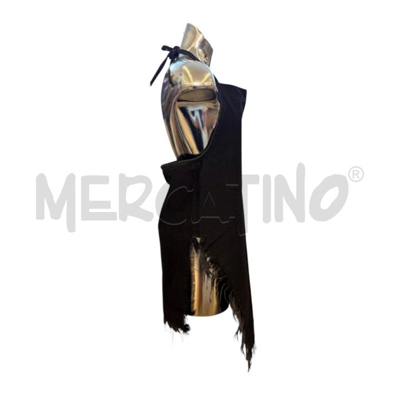 VESTITO DONNA MARQUES ALMEIDA DENIM NERO | Mercatino dell'Usato Molfetta 3