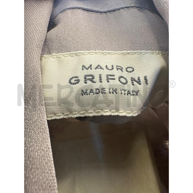 VESTITO DONNA MAURO GRIFONI GRIGIO BOTTONI CINTURA  | Mercatino dell'Usato Molfetta 4