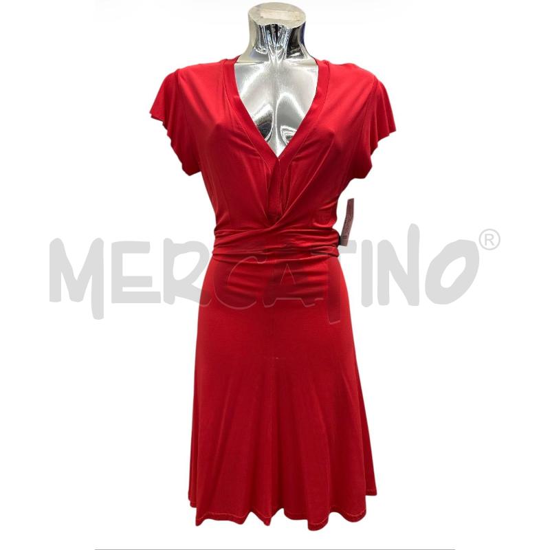 VESTITO DONNA MAX&CO CORALLO INCROCIO AVANTI | Mercatino dell'Usato Molfetta 1