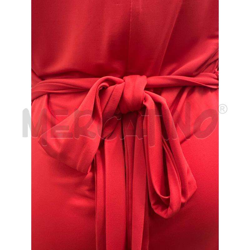 VESTITO DONNA MAX&CO CORALLO INCROCIO AVANTI | Mercatino dell'Usato Molfetta 3