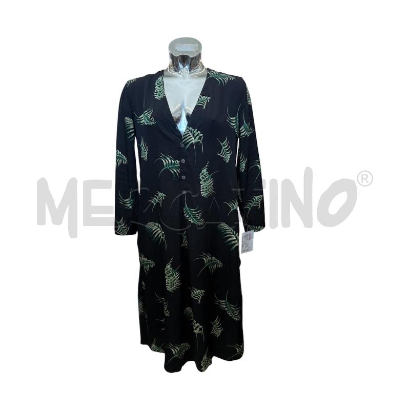VESTITO DONNA MOMONI VERDE FOGLIE VERDE | Mercatino dell'Usato Molfetta 1