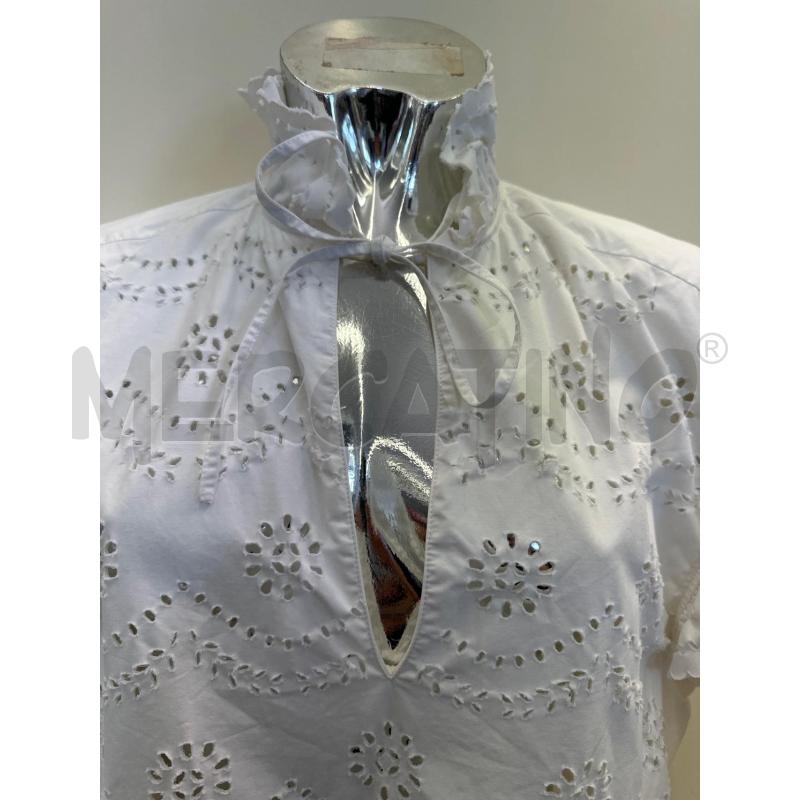 VESTITO DONNA PHILOSOPY LORENZO SERAFINI BIANCO E PIZZO SANGALLO | Mercatino dell'Usato Molfetta 2