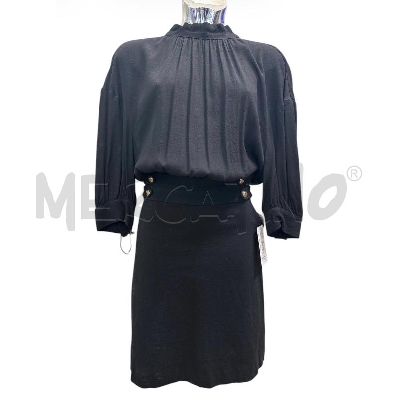 VESTITO DONNA PINKO NERO BOTTONI  | Mercatino dell'Usato Molfetta 1