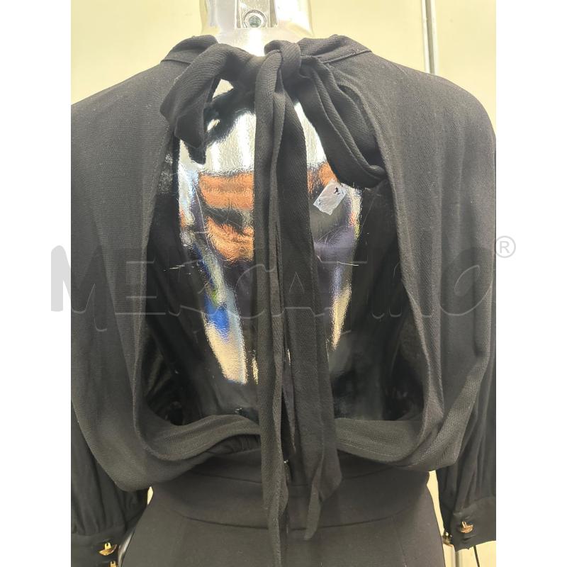 VESTITO DONNA PINKO NERO BOTTONI  | Mercatino dell'Usato Molfetta 3