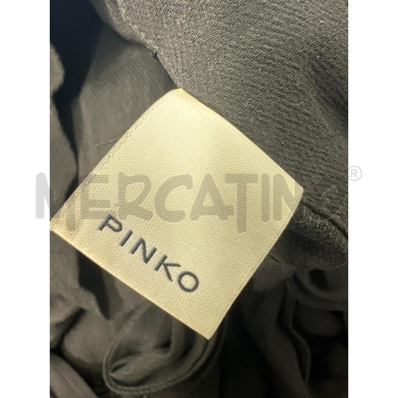 VESTITO DONNA PINKO NERO BOTTONI  | Mercatino dell'Usato Molfetta 4