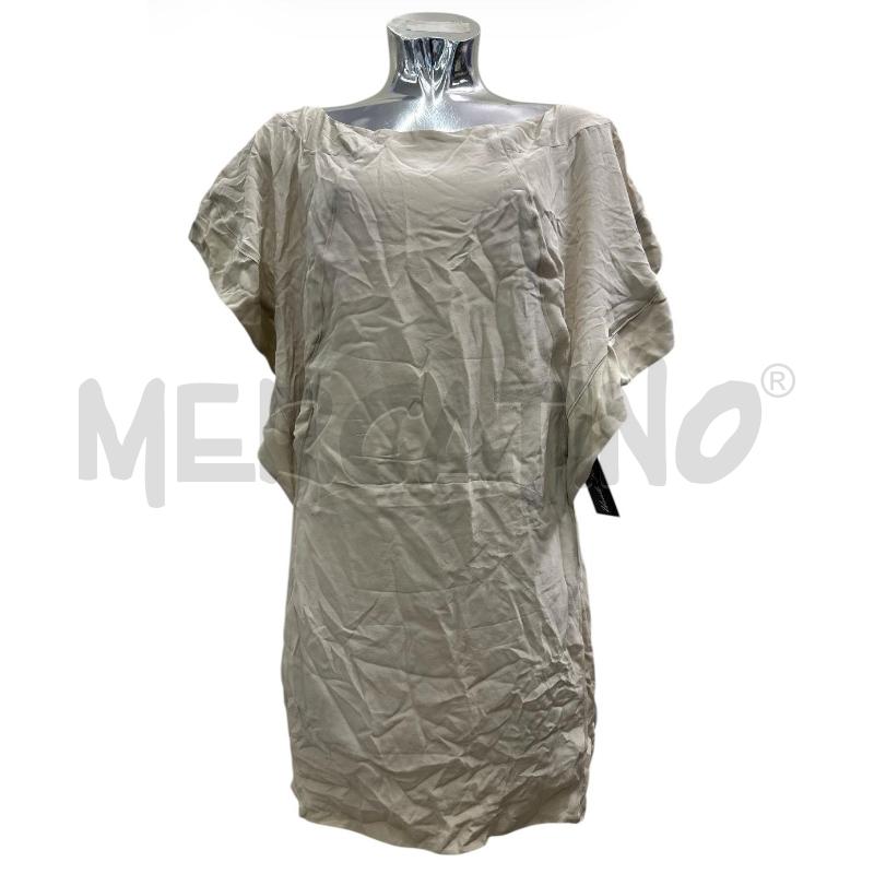 VESTITO DONNA PINKO SETA BEIGE NATURALE | Mercatino dell'Usato Molfetta 1