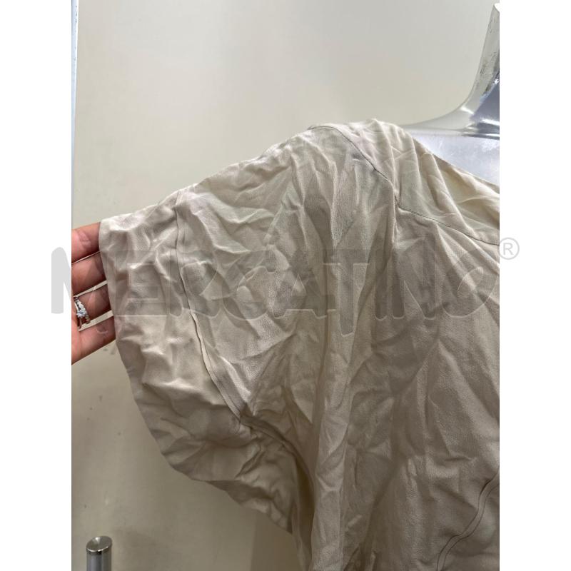VESTITO DONNA PINKO SETA BEIGE NATURALE | Mercatino dell'Usato Molfetta 2