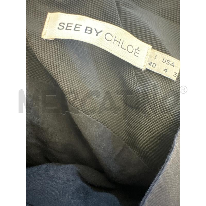 VESTITO DONNA SEE BY CHLOE NERO  | Mercatino dell'Usato Molfetta 4