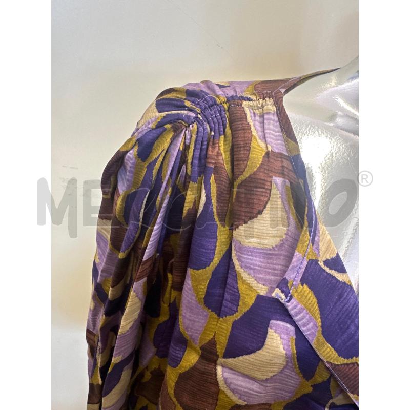 VESTITO DONNA SOUVENIR LILLA VIOLA MARRONE | Mercatino dell'Usato Molfetta 2