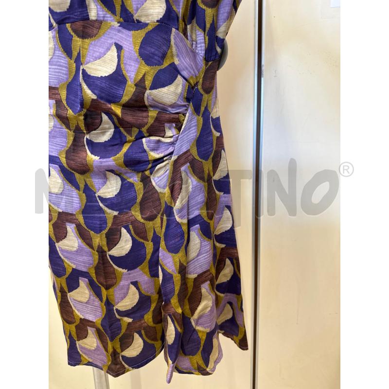 VESTITO DONNA SOUVENIR LILLA VIOLA MARRONE | Mercatino dell'Usato Molfetta 3