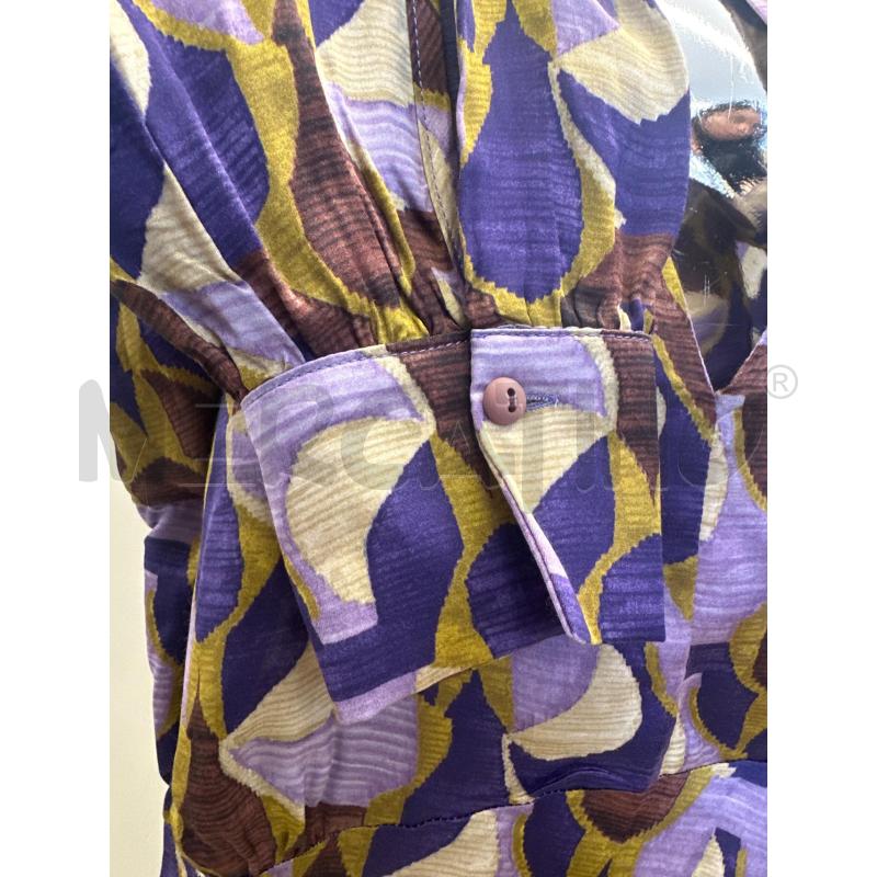 VESTITO DONNA SOUVENIR LILLA VIOLA MARRONE | Mercatino dell'Usato Molfetta 4