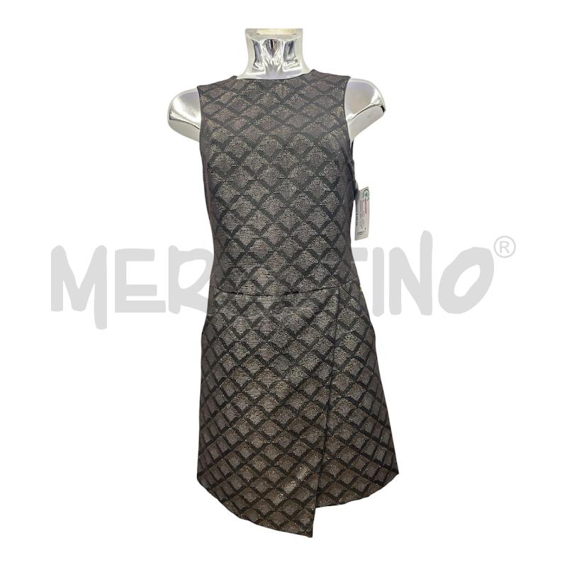 VESTITO DONNA TRUSSARDI DORATO NERO | Mercatino dell'Usato Molfetta 1