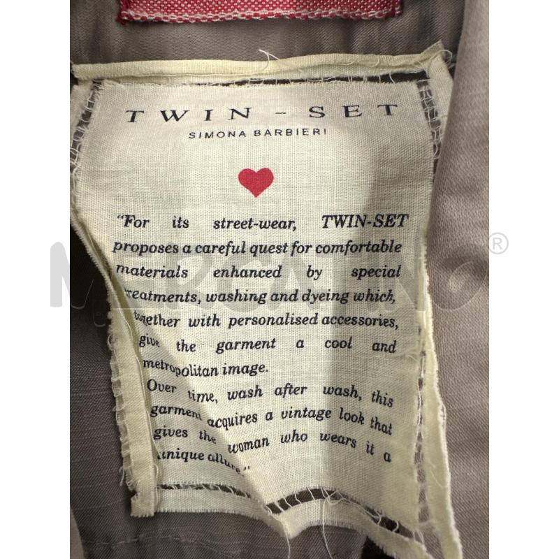 VESTITO DONNA TWIN SET FANGO ABBOTTONATO | Mercatino dell'Usato Molfetta 3