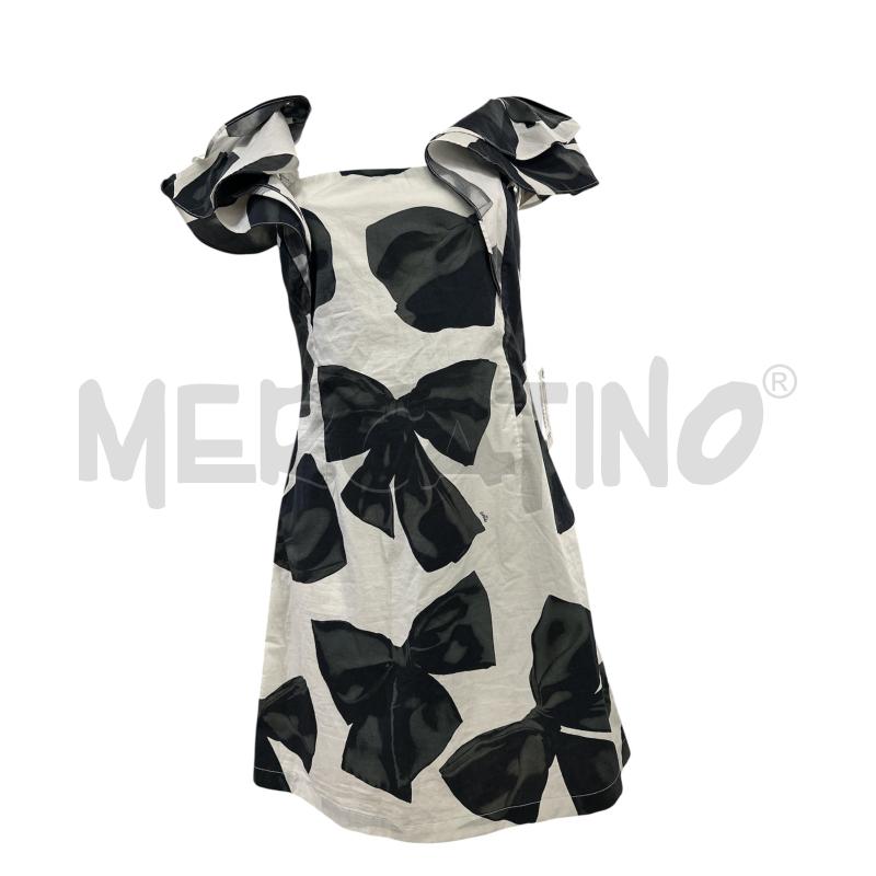 VESTITO DONNA VIVETTA BIANCO NERO | Mercatino dell'Usato Molfetta 1