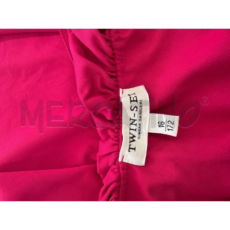 VESTITO TWIN SET FUXIA ROUGE | Mercatino dell'Usato Molfetta 3