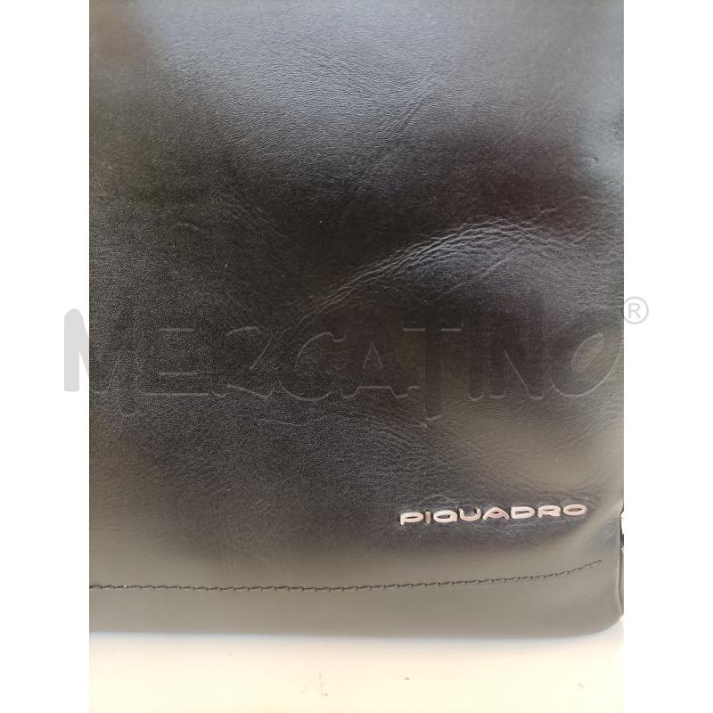 ZAINO UOMO PIQUADRO NERO CERNIERE ACCCIAIO | Mercatino dell'Usato Molfetta 4