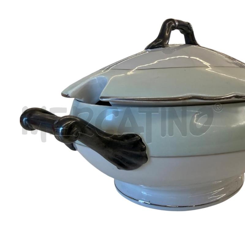 ZUPPIERA + SALSIERA BN VERDE VERBANO LAVENO MANICI ARGENTATI | Mercatino dell'Usato Molfetta 4